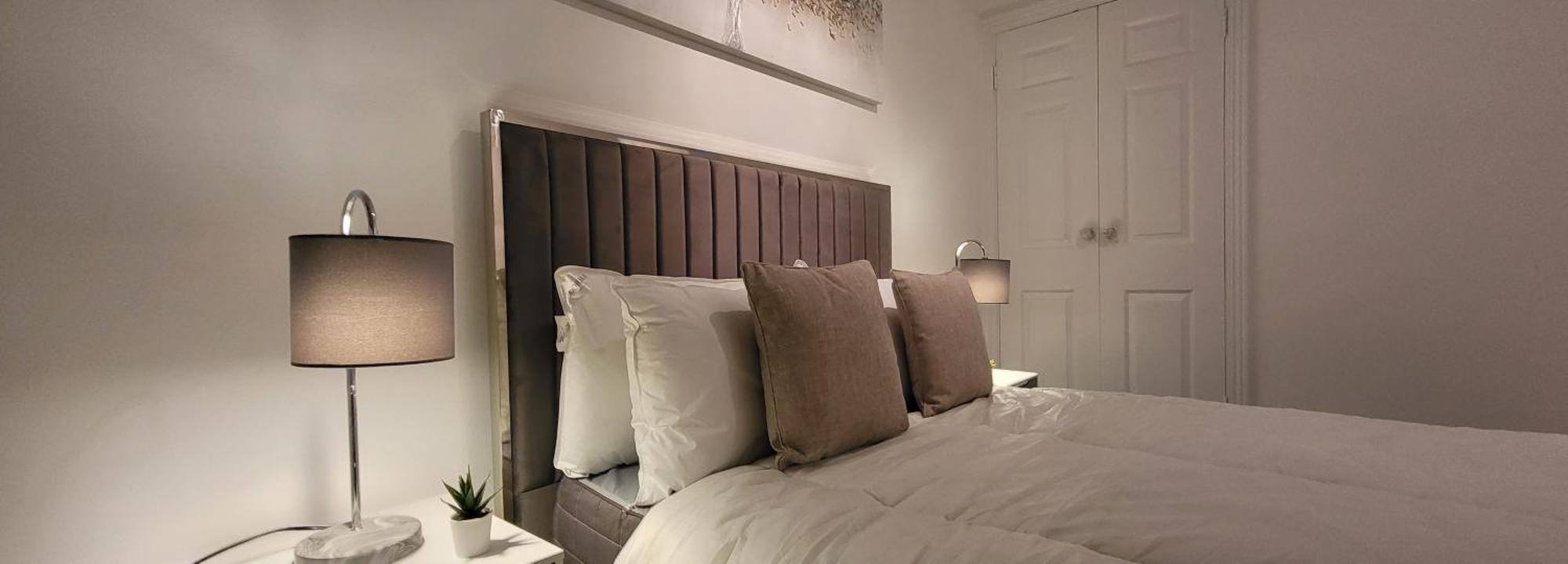Stunning 2 Bedroom Apartment In Canary Wharf - Morland Apartments Londra Oda fotoğraf